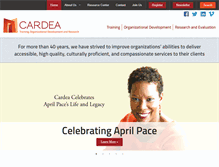 Tablet Screenshot of cardeaservices.org